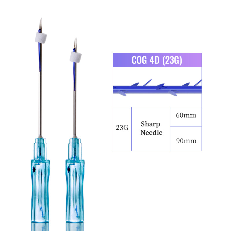 D.seahorse Pdo Cog Thread 4D For Face Lift sharp Blunt needle