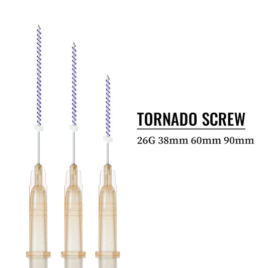 Auro PDO Tornado Screw Thread Effectively Improves Skin Depressions.