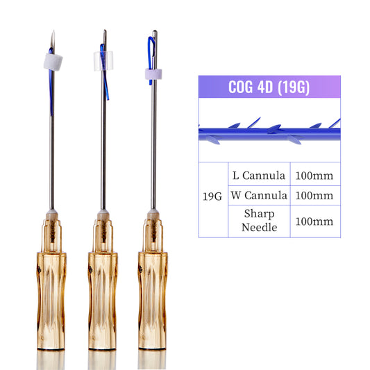 D.seahorse Pdo Cog Thread 4D For Face Lift sharp Blunt needle