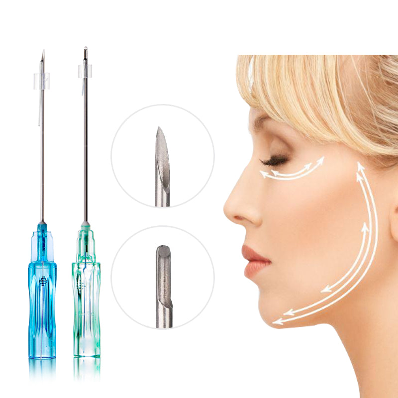 Lifting de cejas, mejillas y rostro con hilo Auro PDO Cog 3D