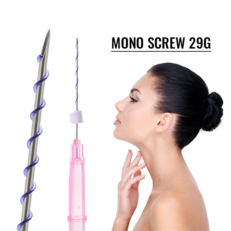Auro PDO Mono Screw Threads Face Cheek Lip Lifting