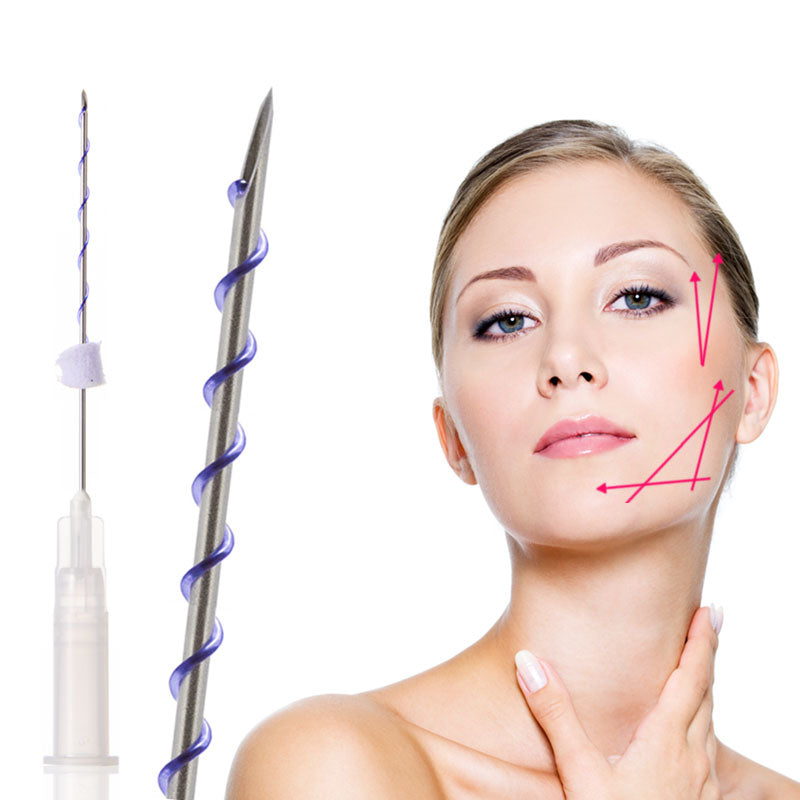 D.seahorse PDO Mono Screw Thread For Face LiftSharp Needle