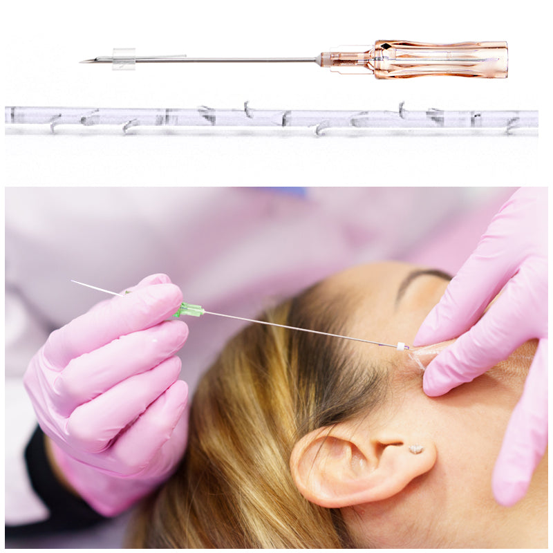 Auro PDO Cog 4D Hilo Facial Línea de Mandíbula Elevación de Ojos de Zorro