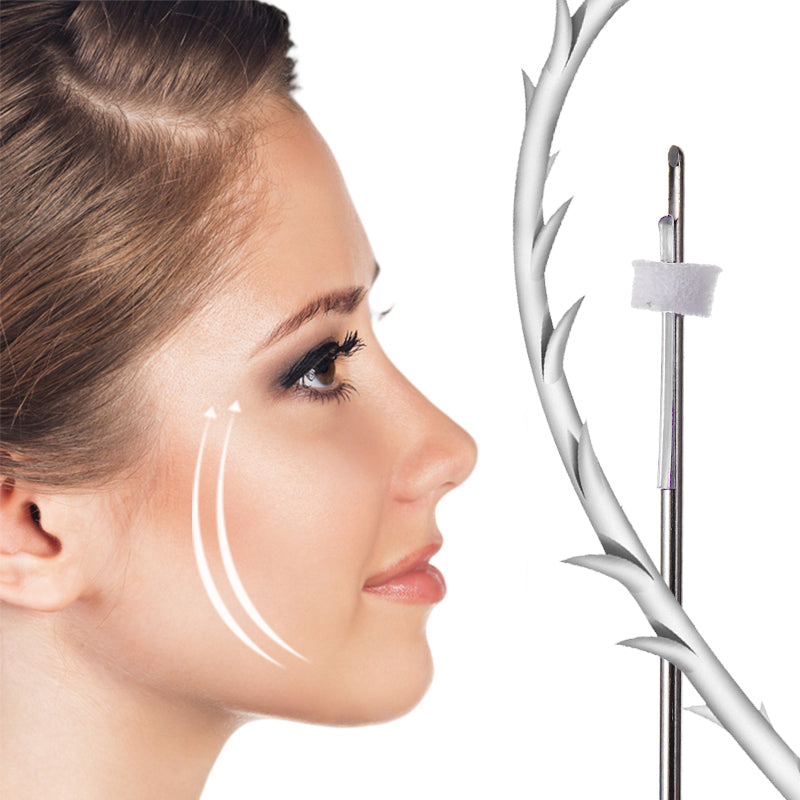 Lifting de cejas, mejillas y rostro con hilo Auro PDO Cog 3D