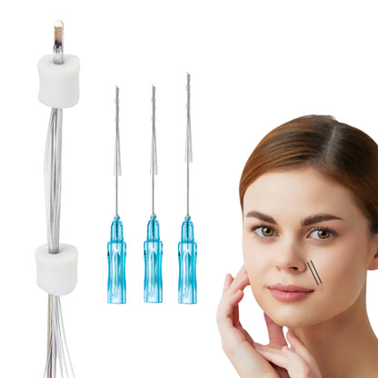 Hilo múltiple Auro Pdo para levantamiento de pliegues nasolabiales 20 piezas