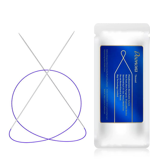 Deenora PDO Double Needle Thread For Eyebrow Lift