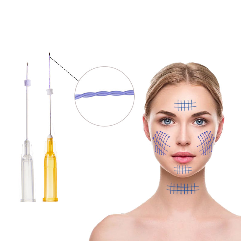 Auro Pdo Tornado Thread For Face Lift  Long Lasting Thread For Lip Contour Lift and Tighten thread