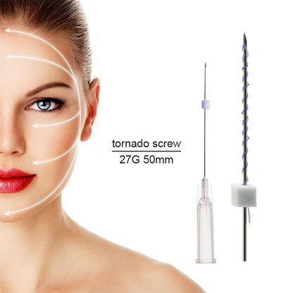 Deenora Pdo Thread Tornado Screw  Type Sharp Needle