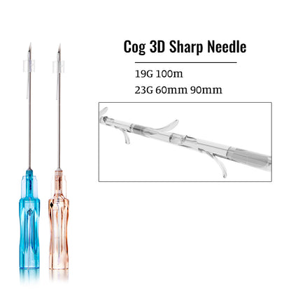 Lifting de cejas, mejillas y rostro con hilo Auro PDO Cog 3D