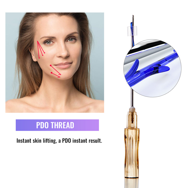 D.seahorse PDO Bidirectional Cog Thread is suitable for lifting the face and body.