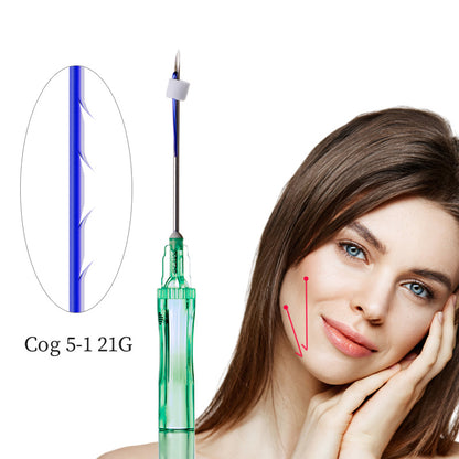 Deenora PDO Faden mit Widerhaken Cog 5-1 für Gesicht und Körper