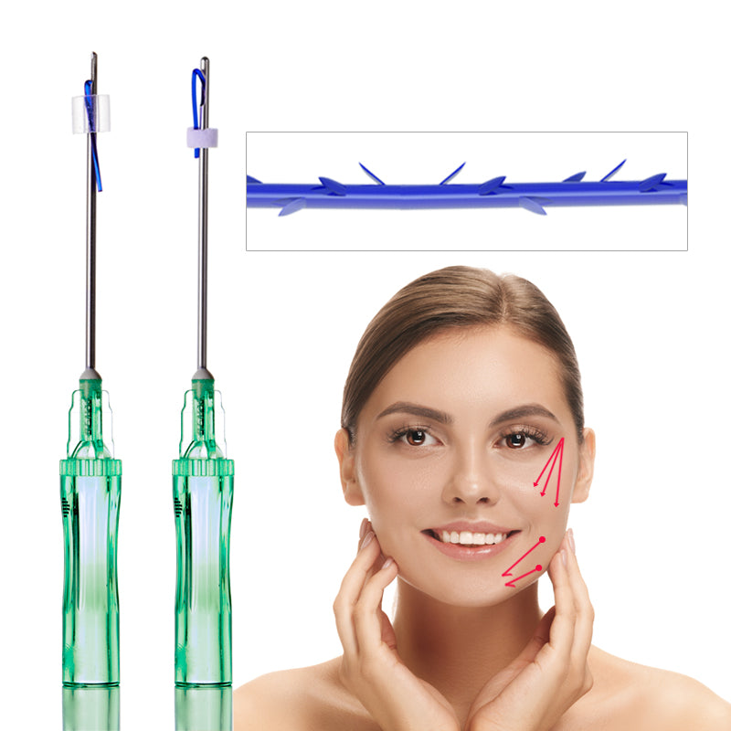 D.seahorse PDO Bidirectional Cog Thread is suitable for lifting the face and body.