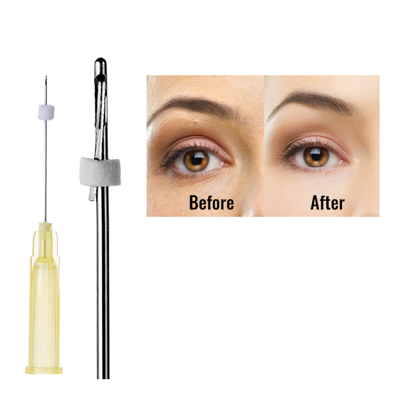 Hilo para ojos Auro PDO que reduce las ojeras, bolsas y patas de gallo.