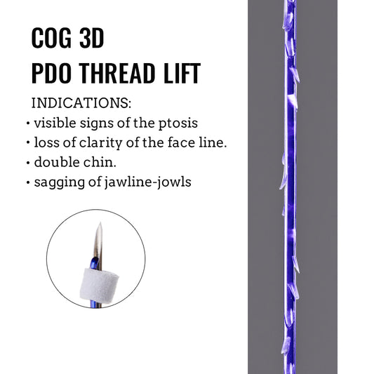 Auro PDO Cog 3D Thread Face Cheek Eyebrow Lift