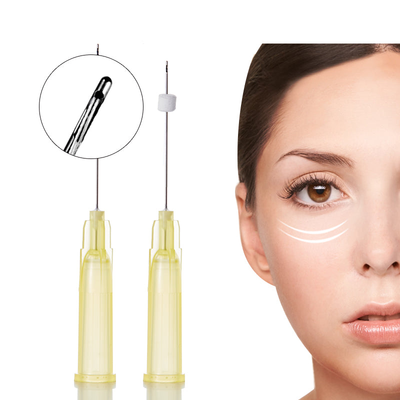 Hilo para ojos Auro PDO que reduce las ojeras, bolsas y patas de gallo.