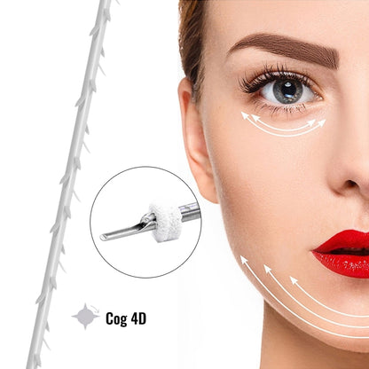 Auro PDO Cog 4D Hilo Facial Línea de Mandíbula Elevación de Ojos de Zorro