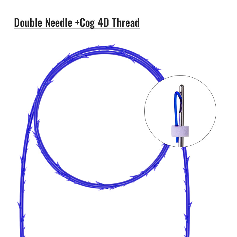 Firmosa Pdo Double Needle Thread For Eyebrow Lift sharp Blunt 10PCS