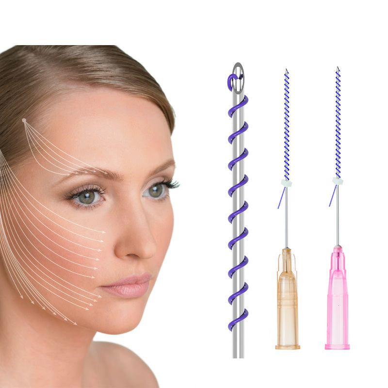 D.seahorse PDO Mono Screw Thread For Face  LiftSharp Needle