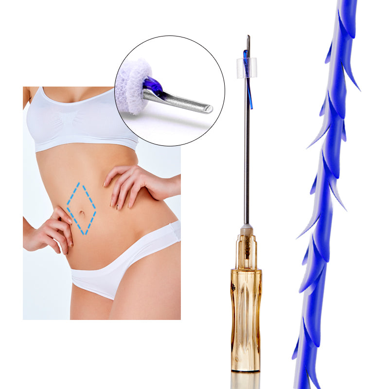 D.seahorse Pdo Cog 6D Thread Hot Sale  Blunt L W  Long Lasting Barbed thread