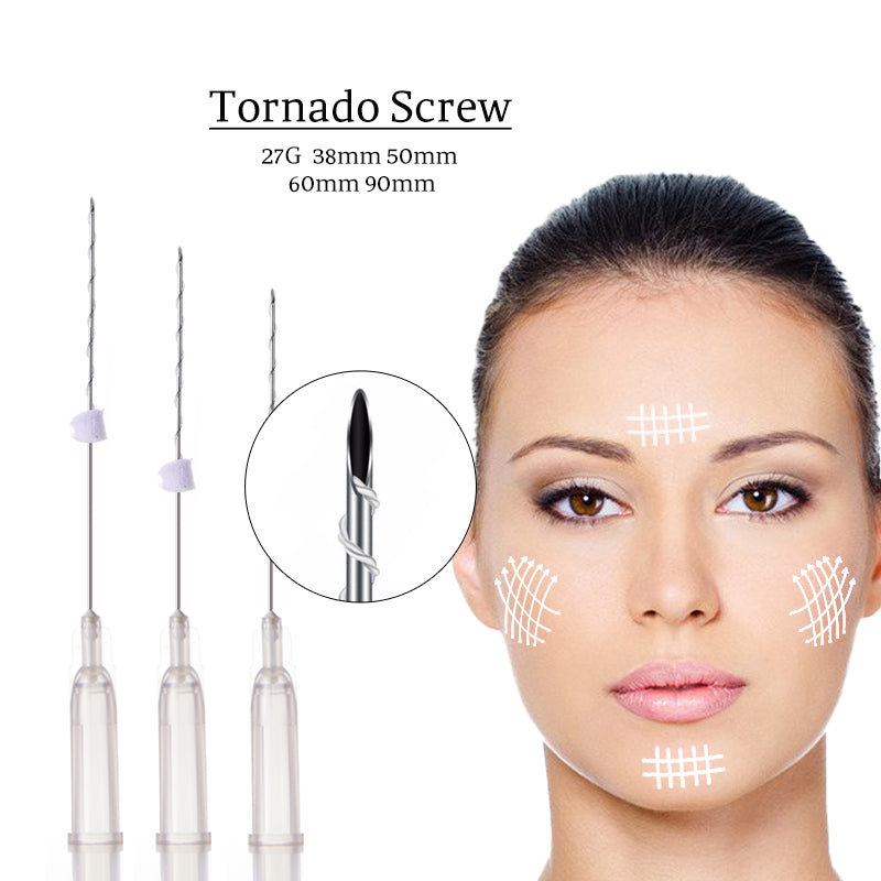 Hilo Auro PDO Tornado para levantamiento de contorno de mejillas y labios