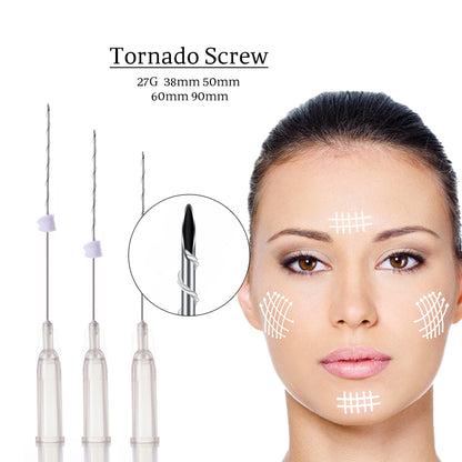 Hilo Auro PDO Tornado para levantamiento de contorno de mejillas y labios