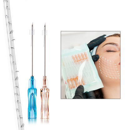 Lifting de cejas, mejillas y rostro con hilo Auro PDO Cog 3D
