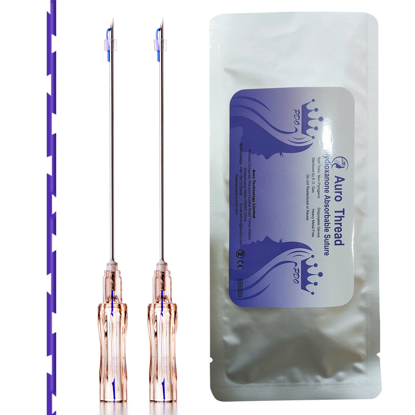 Auro Pdo Molding Thread Strong Lifting Effect For Face and Body 20pcs