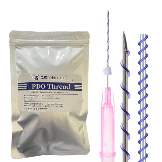 D.seahorse PDO Mono Screw Thread For Face  LiftSharp Needle