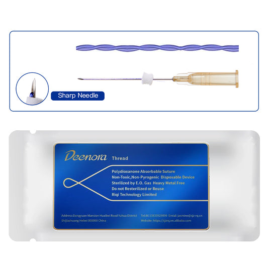 Deenora Tornado Thread Effectively targets skin depressions and lifts facial contours 40PCS