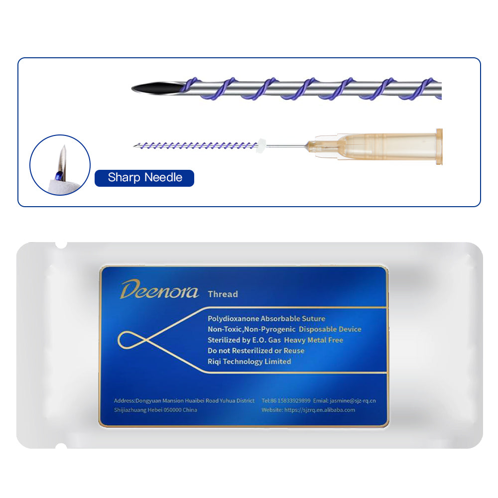 Deenora Pdo Thread Tornado Screw  Type Sharp Needle