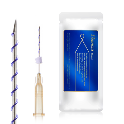 Deenora  PDO Mono Screw Thread Lifting For Face Sharp Needle