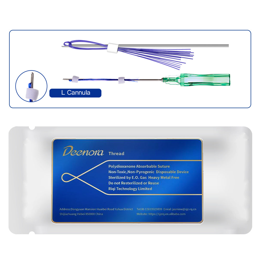 Deenora Pdo Multi Thread 16Lines For nasolabial folds Lift 20pcs